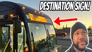How I Change The Destination Signs On A Transit Bus