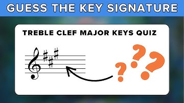 Key Signature Quiz | Treble Clef Major Keys