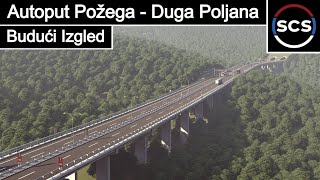 Ovako će izgledati autoput Požega - Duga Poljana