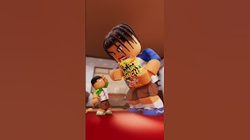 When You’re Forced To Share #shorts #roblox | The Prince Family Clubhouse