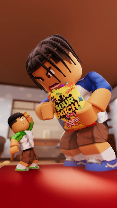 When You’re Forced To Share #shorts #roblox | The Prince Family Clubhouse