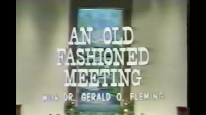 Pastor Gerald Fleming