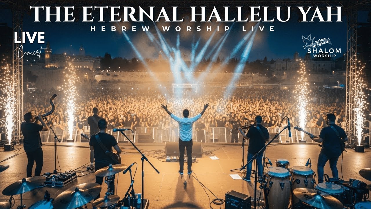 THE ETERNAL HALLELU YAH | Hebrew Worship Live in Jerusalem | Shalom Worship Concert