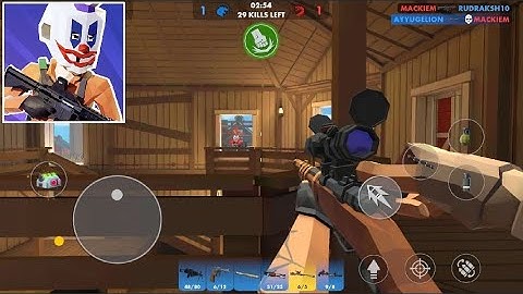 Polygun Arena: Online Shooter - Gameplay Walkthrough (Android) Part 1