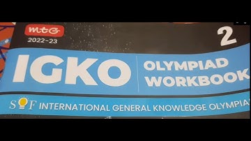 Class 2 SOF GK Olympiad IGKO Chapter 11 Current Affairs