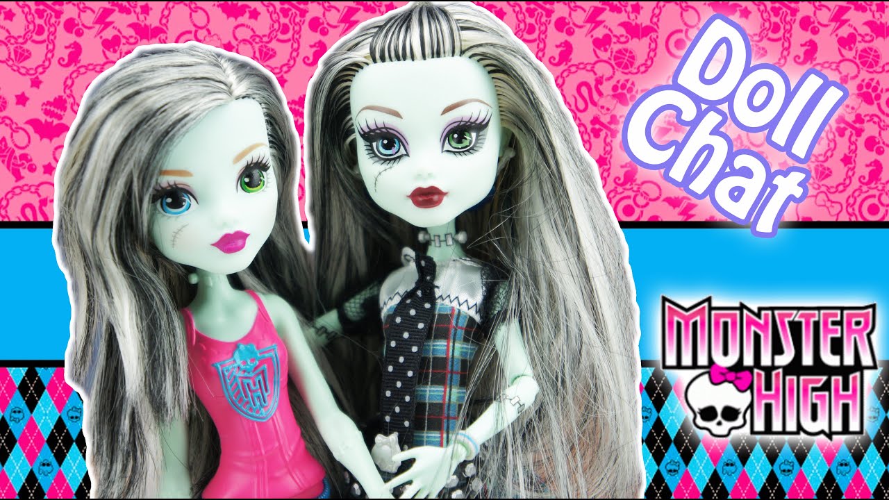 Doll Chat Monster High Frankie's New Face - YouTube