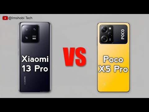 Xiaomi 13 Pro vs Xiaomi Poco X5 Pro - Full Comparison