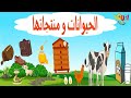 منتاجات الحيوانات ماذا تعطينا الحيوانات      