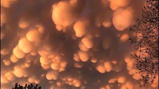 Incredible Clouds Over Tulsa, Oklahoma After The Tornado Warned Storm Hits 4/28/2020 screenshot 3