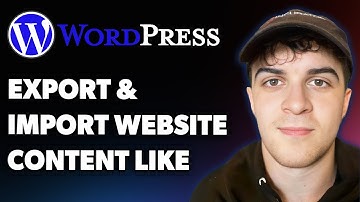 How to Export and Import Wordpress Website Content Like Posts, Pages, Media (Full 2025 Guide)