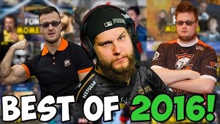 CS:GO  BEST OF FUNNY PRO MOMENTS 2016!