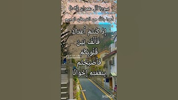 سورة آل عمران الآية ١٠٣ ²
