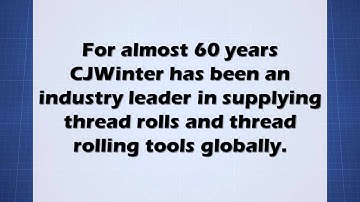 What is Cold Root Rolling?