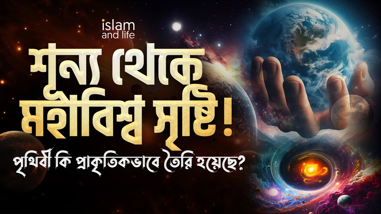 কিভাবে শূন্য থেকে মহাবিশ্বের সৃষ্টি হলো? || এ ব্যাপারে আল কুরআন ও বিজ্ঞান কি বলে? Islam and Life
