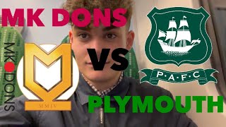 MK Dons VLOG 2022\/23 Season | EFL League One | MK Dons VS Plymouth Argyle | (HOME)