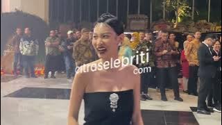 Sejumlah Selebriti Beri Komentar Saat HadiriNgunduh Mantu Al Ghazali dan Alyssa Daguise di JICC