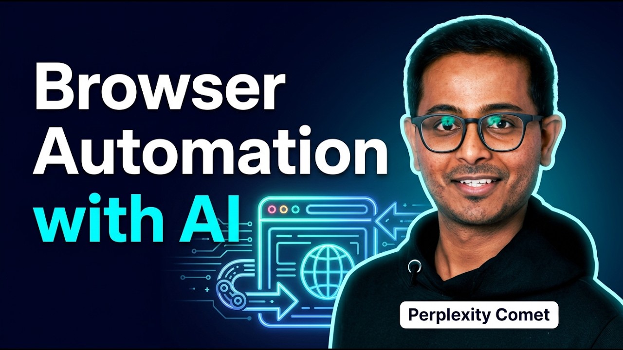 Browser Automation with AI | Perplexity Comet Tutorial (Automate ...