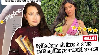 READING KYLIE JENNER'S FAVORITE BOOKS! sis loves some spiritual self help + problematic throwbacks