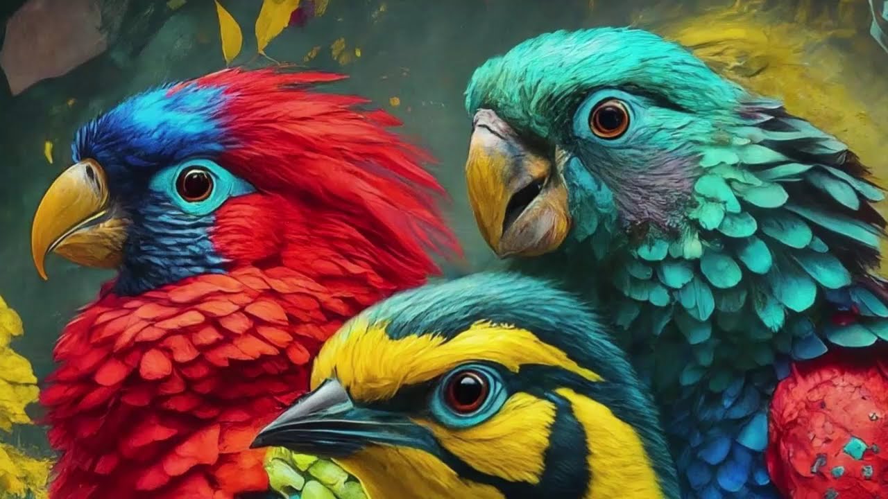 BIRDS Video & Music Relaxing , 30 Minutes