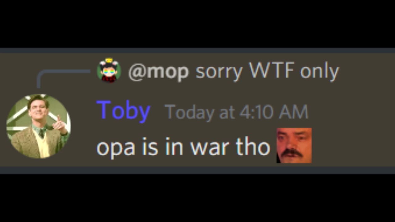 Discord mood at late nights