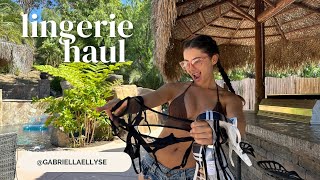 Best Lingerie Try On Haul Gabriella Ellyse