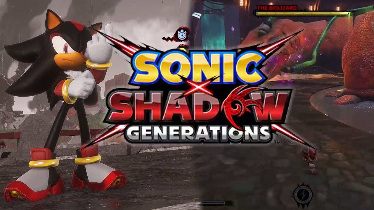 Shadow Gameplay || Bio Lizard + 2 Challenge stages - YouTube