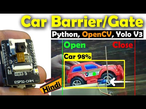 ESP32 Cam, Python OpenCV, Yolov3, & Arduino based Car Parking Barrier/Gate  Control