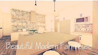 Roblox | Bloxburg: Traditional Modern Farmhouse Home | 200k | Speed Build Roblox | Bloxburg: Traditional Modern Farmhouse Home | 200k | Speed Build