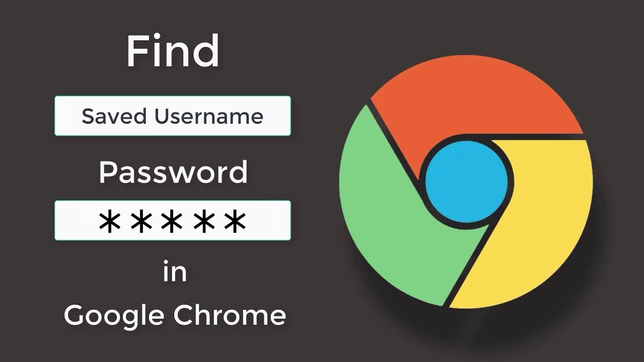how to find my saved passwords google chrome