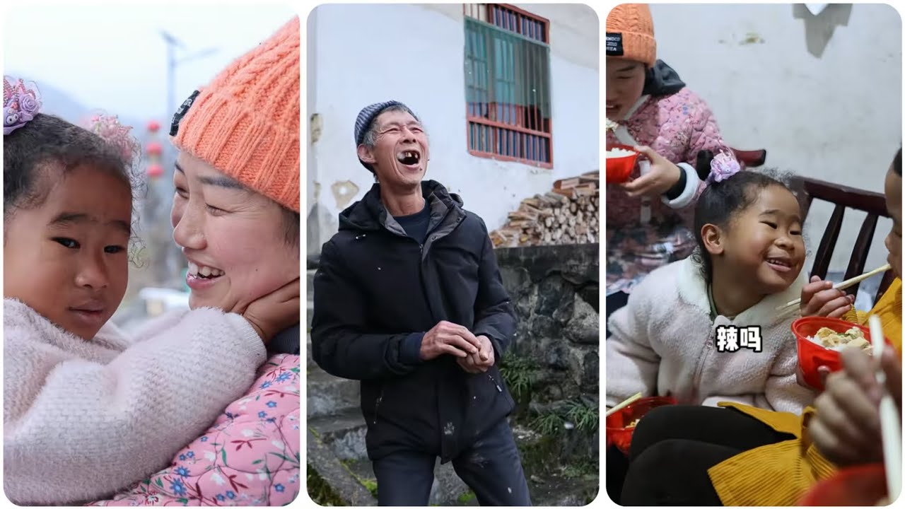 New Year Pig Time 🐷 Snow Falling, Hot Water Boiling — This Is How We Celebrate! ❄️🔥