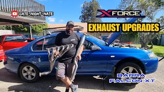 Xforce Headers & High Flow Cat install on the Barra Falcon - The daily driver gets some upgrades!!