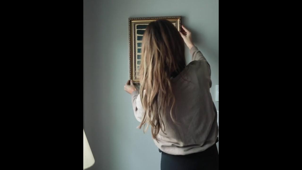 Painting Over Canvas Art An Easy DIY Abstract YouTube