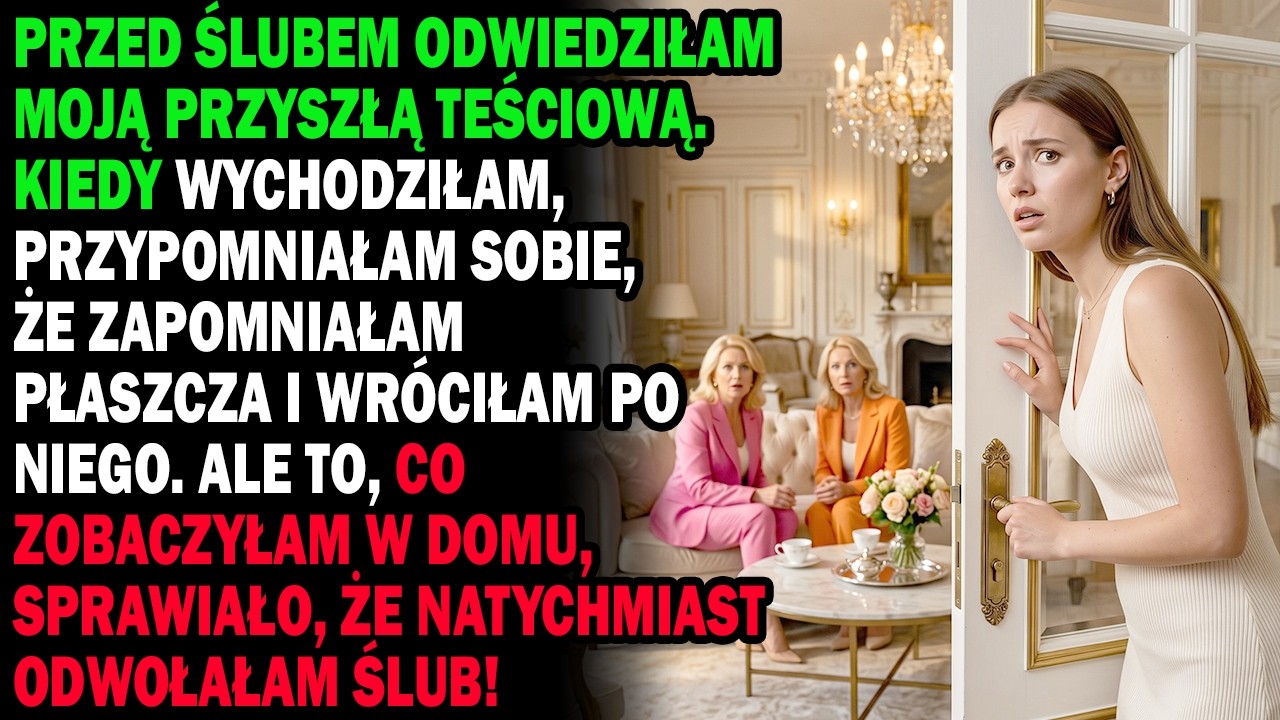 Cztery lata byłam dla nich tylko bankomatem. Prawda wyszła na jaw godzinę przed ślubem, gdy wróciłam do ich mieszkania na Żoliborzu po kardigan od mamy. Pod drzwiami usłyszałam Bożenę: „Ta sierota...