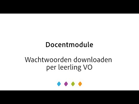 Diataal Dia-groeiwijzer - VO Wachtwoorden downloaden per leerling