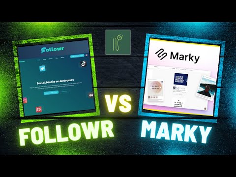 Followr VS Marky: Social Media AI Automation Software Battle