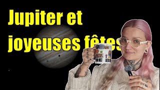 Belles Observations De Jupiter Et Joyeuses Fêtes