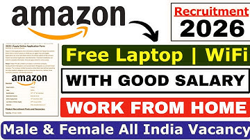 🔥Amazon work from home jobs 2026 | Manager Investigations, KYC | Remote - All over india.🔥