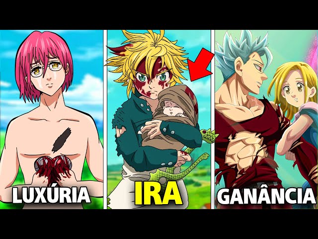 Conheça os Sete Pecados Capitais de Nanatsu no Taizai/The Seven Deadly Sins  - NerdView