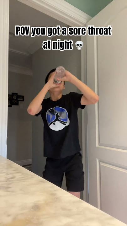 When you get a sore throat at night 💀 #shorts #comedy #trending #like #subscribe