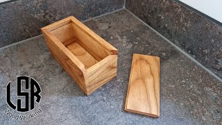 Making a Wooden Box With a Sliding Lid