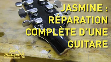 Comment réparer un manche de guitare casse ?