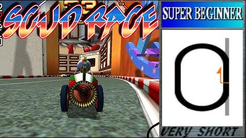 Scud Race (Sega Super Gt) Plus: Rocket Super Beginner (WideScreen) (Back Bumper View)