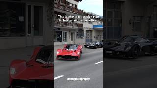 Switzerland at its finest…. Two Aston Martin Valkyries! #astonmartin #valkyrie #hypercar #carvlog