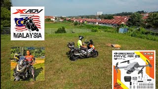 HONDA XADV 750 RIDE DGN RAKAMAN DRONE DJI AIR 2S TERBAIK MALAYSIA