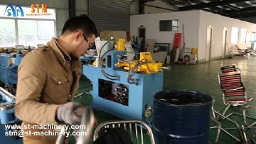 CNC mandrel tube bending machine for making desks and chairs frame