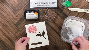 Stamp with Jini GETTING STARTED WITH GILDED LEAFING by Jini Merck