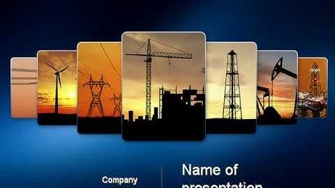 Industries PowerPoint Template