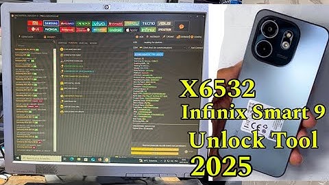 Infinix Smart 9 X6532 FRP Bypass Android 14 Unlock Tool 