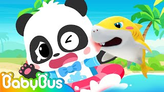 First Time at the Beach🌊☀ | Little Baby Panda World 6 | Nursery Rhymes | Kids Songs | BabyBus