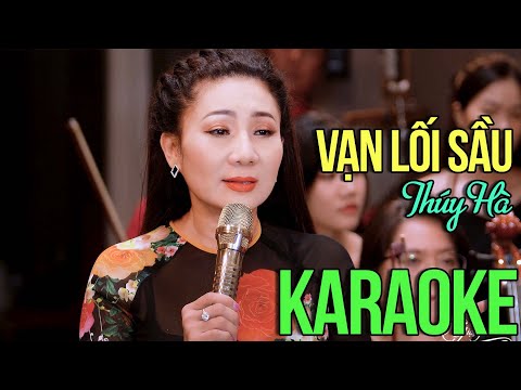 KARAOKE Vạn Lối Sầu - Thúy Hà | Đường bây giờ đường vắng không anh